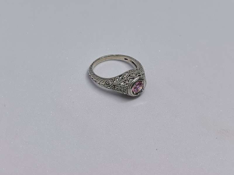 Silver Topaz Ring