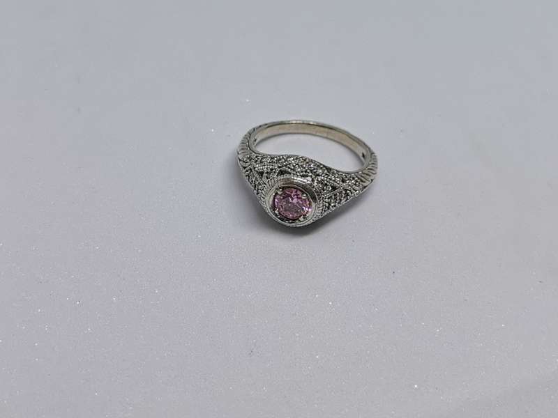 Silver Topaz Ring