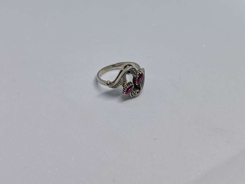 Detailed Silver ring
