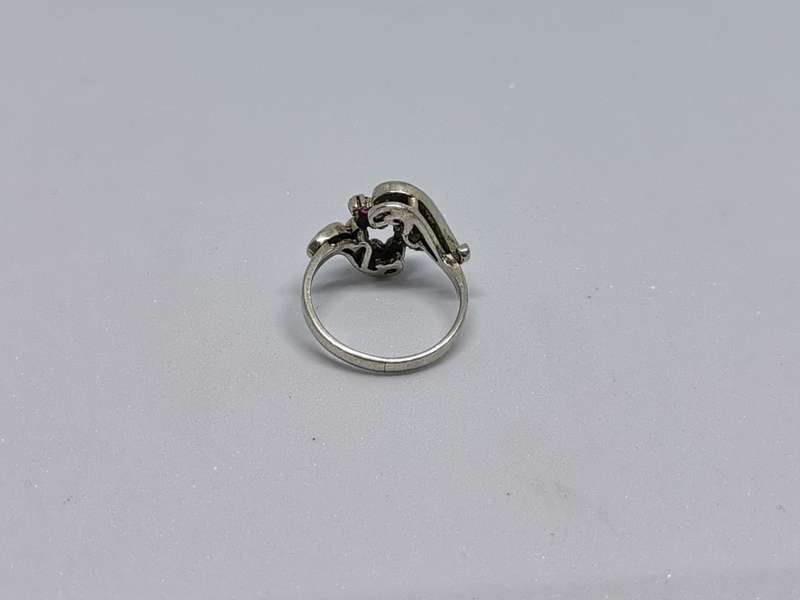 Detailed Silver ring