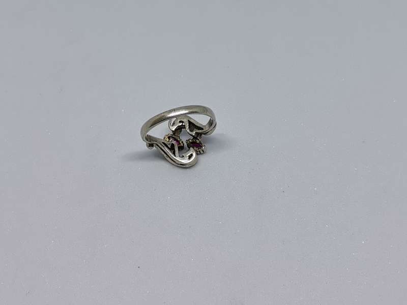 Detailed Silver ring