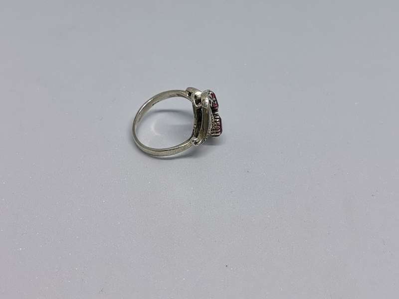 Detailed Silver ring