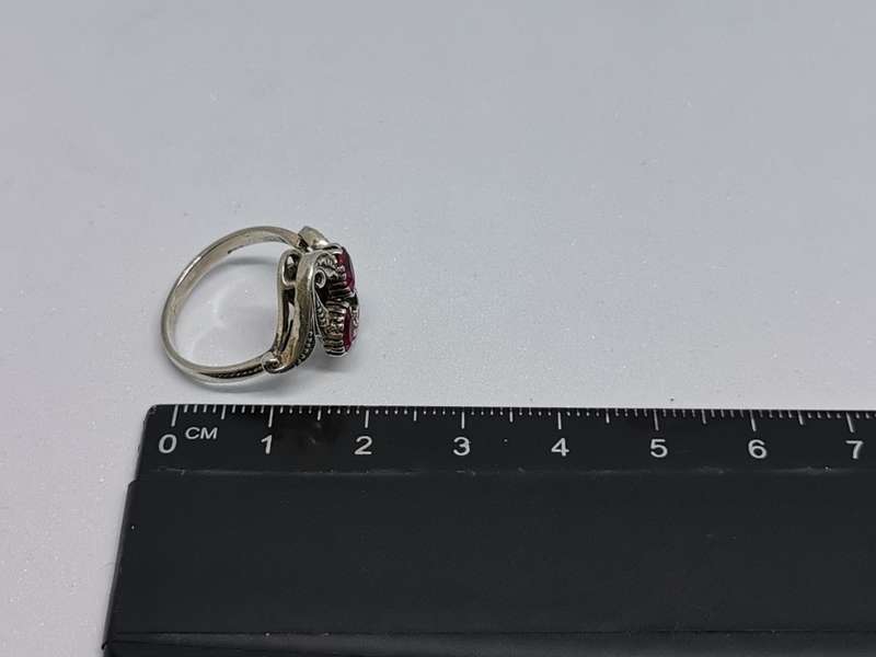 Detailed Silver ring
