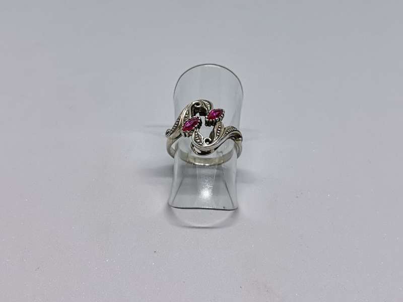 Detailed Silver ring