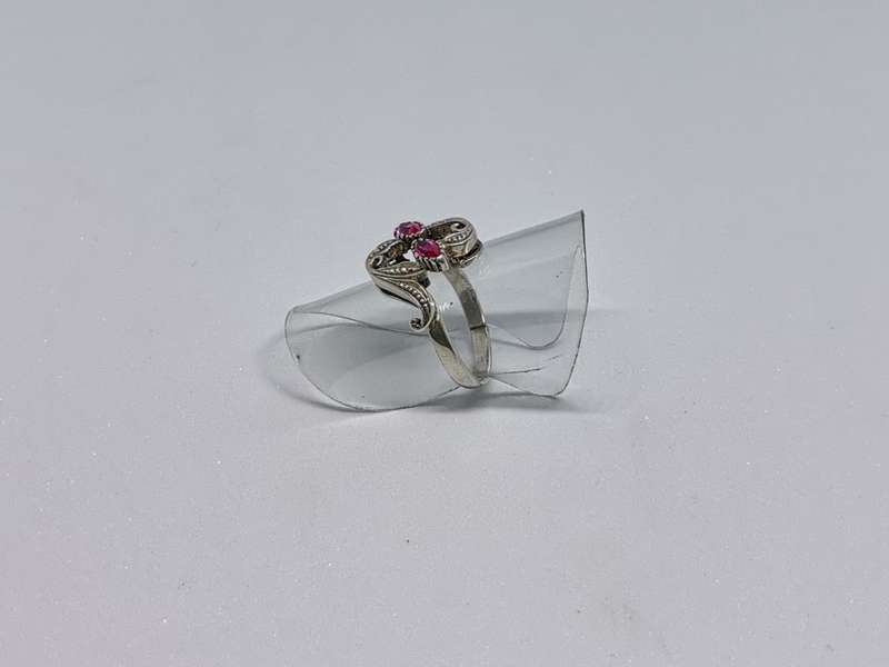 Detailed Silver ring