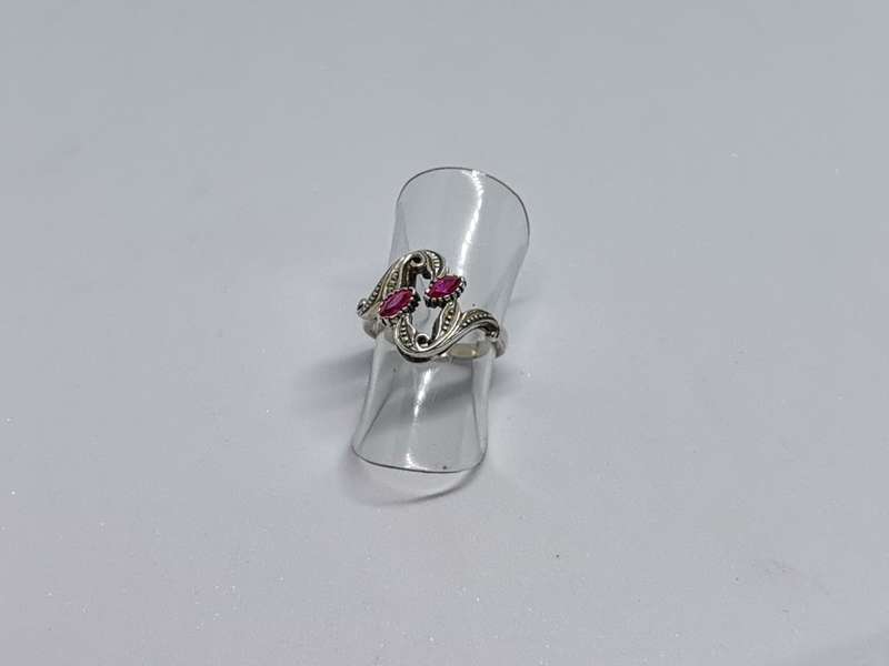 Detailed Silver ring