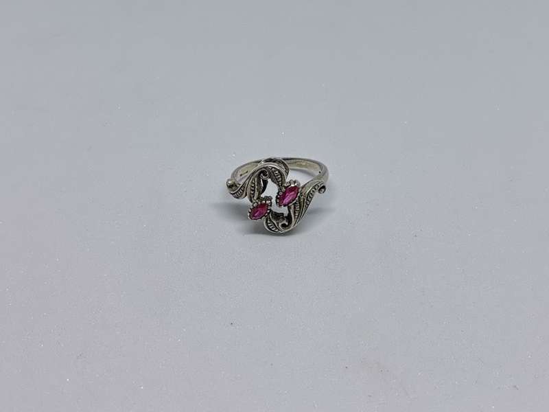 Detailed Silver ring