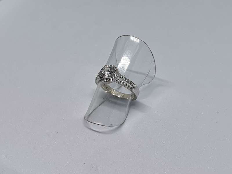 Sparkling Silver Ring