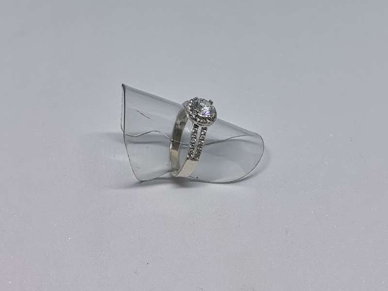 Sparkling Silver Ring