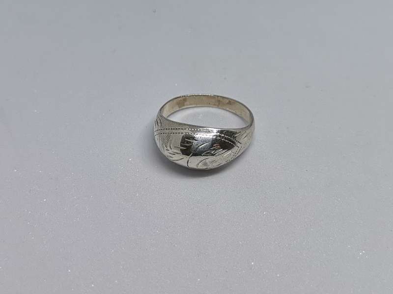Silver Dome Ring