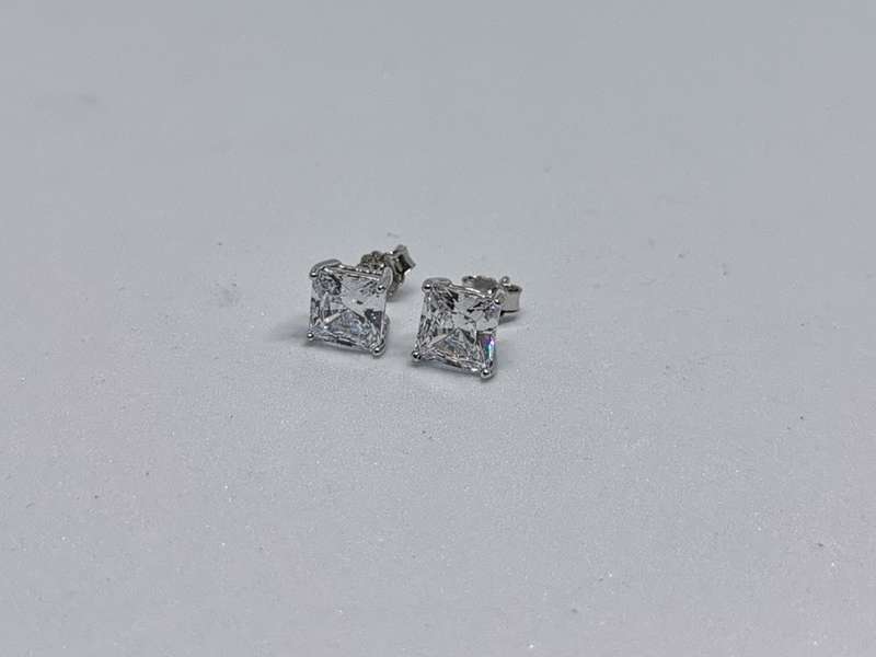 Pretty Silver Earrings