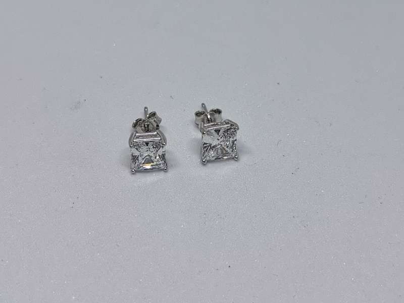 Pretty Silver Earrings