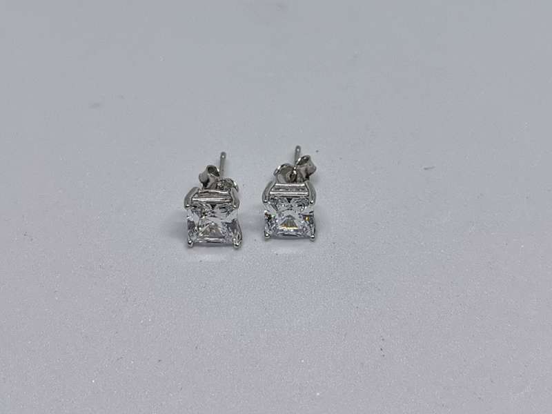 Pretty Silver Earrings