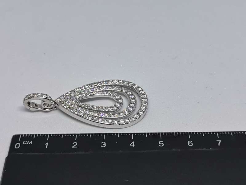 Silver Teardrop Pendant