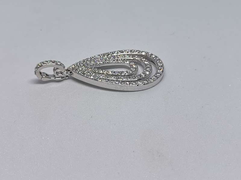 Silver Teardrop Pendant