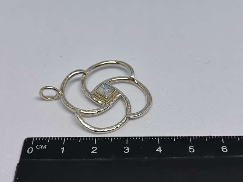 Silver Flower Pendant