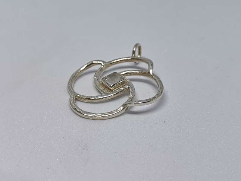 Silver Flower Pendant