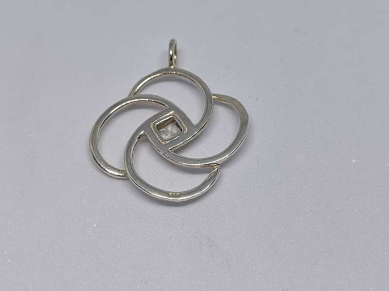 Silver Flower Pendant