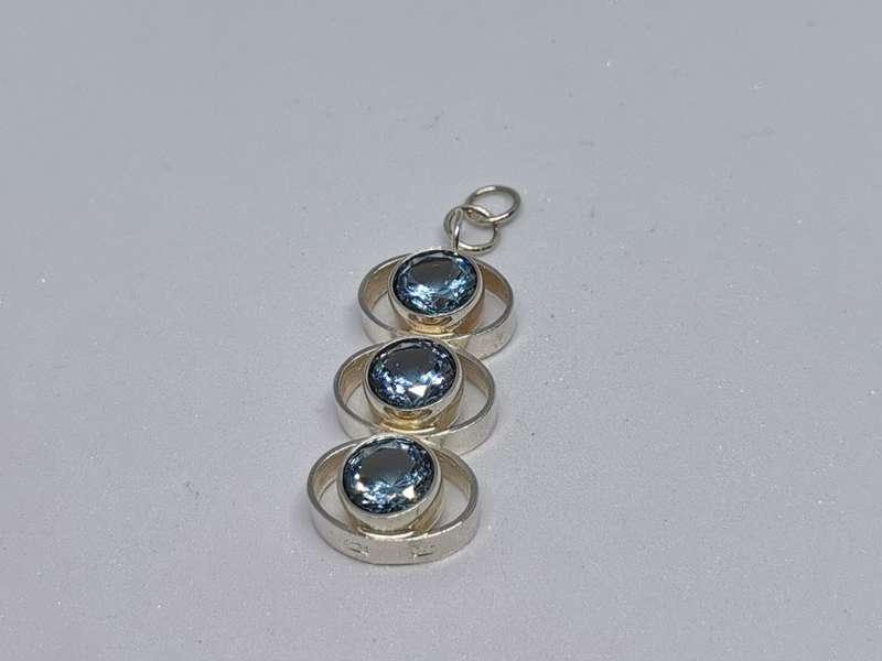 Unique Silver Pendant