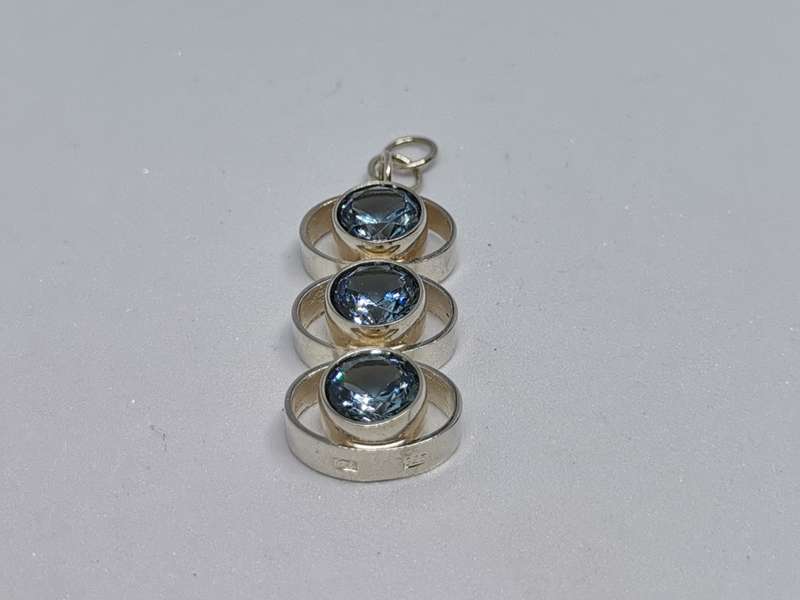 Unique Silver Pendant