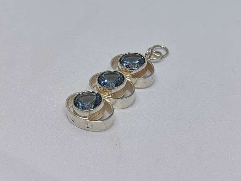 Unique Silver Pendant