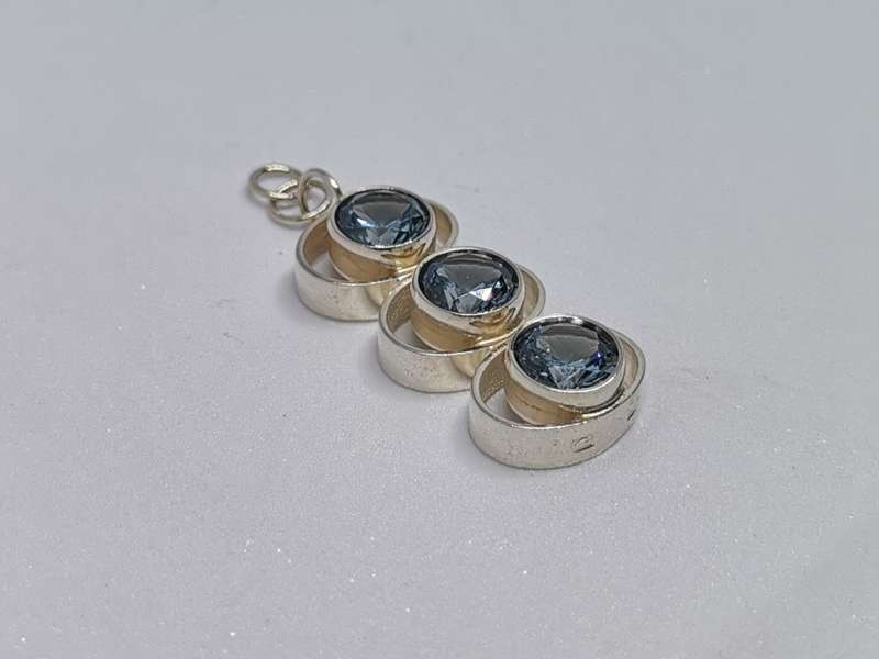 Unique Silver Pendant