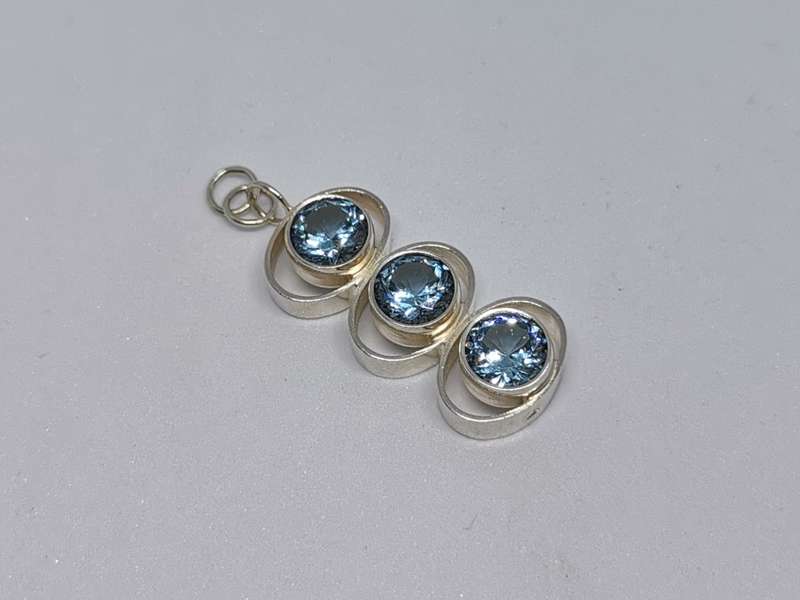 Unique Silver Pendant