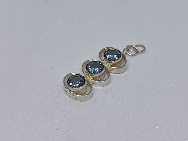 Unique Silver Pendant