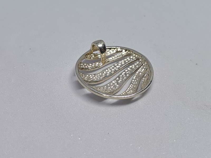 Unique Silver Pendant