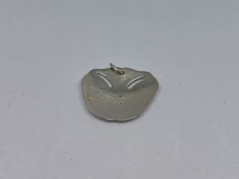 Silver Pansy Pendant