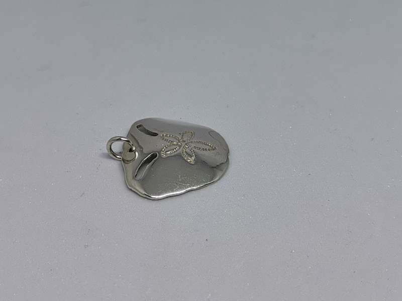 Silver Pansy Pendant