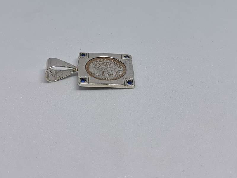 Silver `Kruger` Pendant