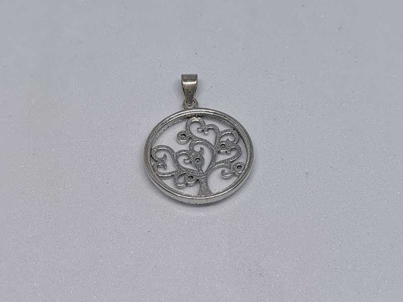 Silver Tree-of-Life Pendant