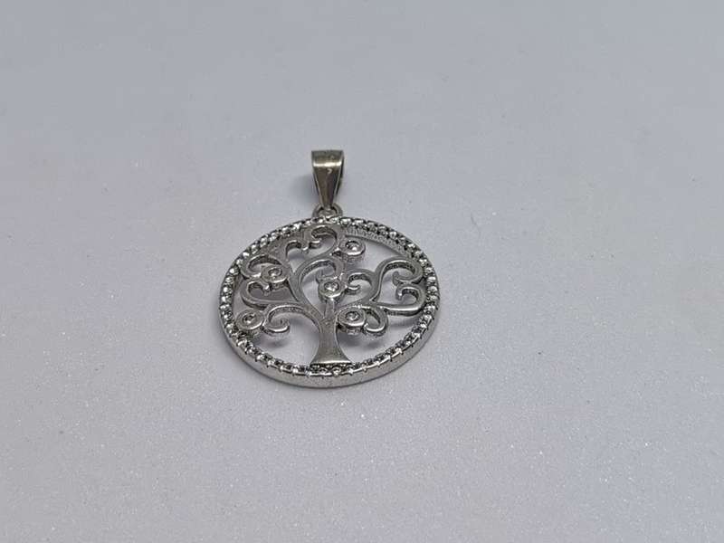 Silver Tree-of-Life Pendant