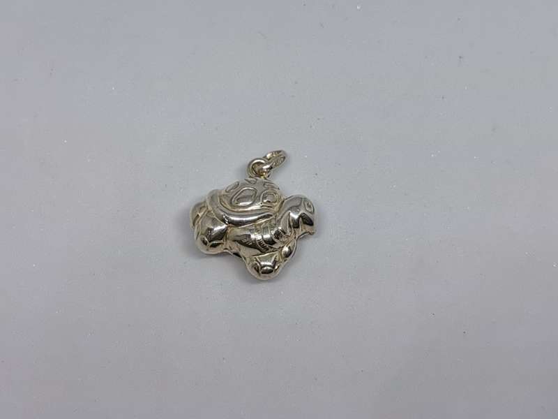Silver Tortoise Pendant