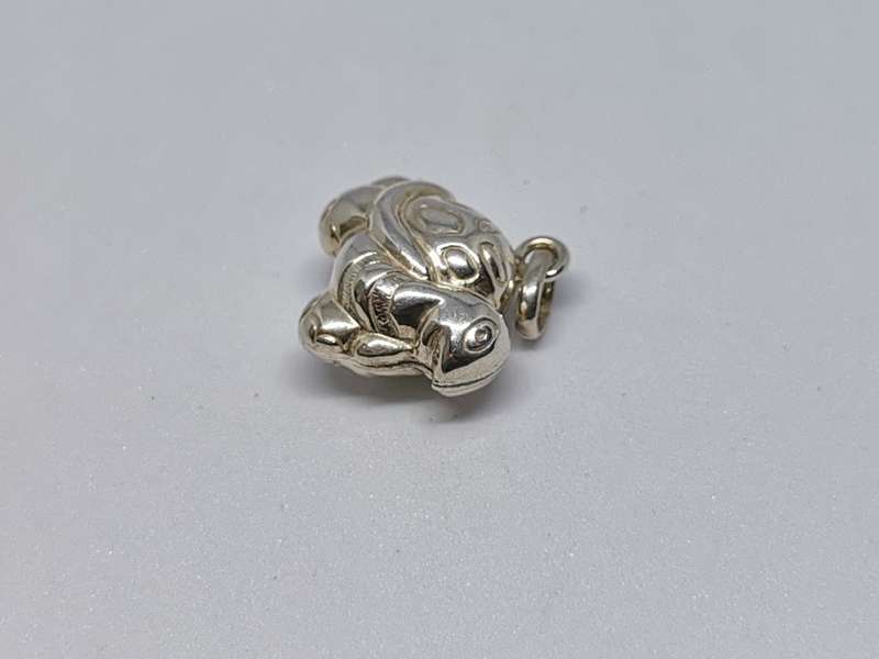 Silver Tortoise Pendant