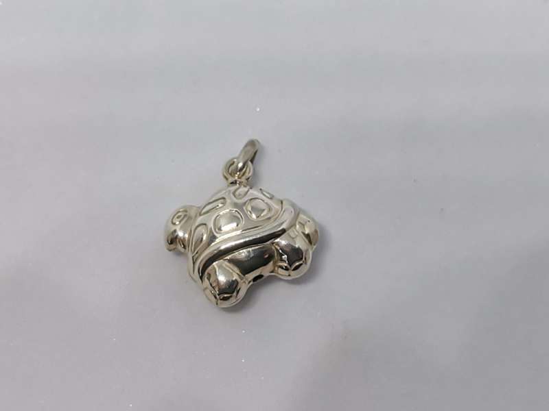 Silver Tortoise Pendant