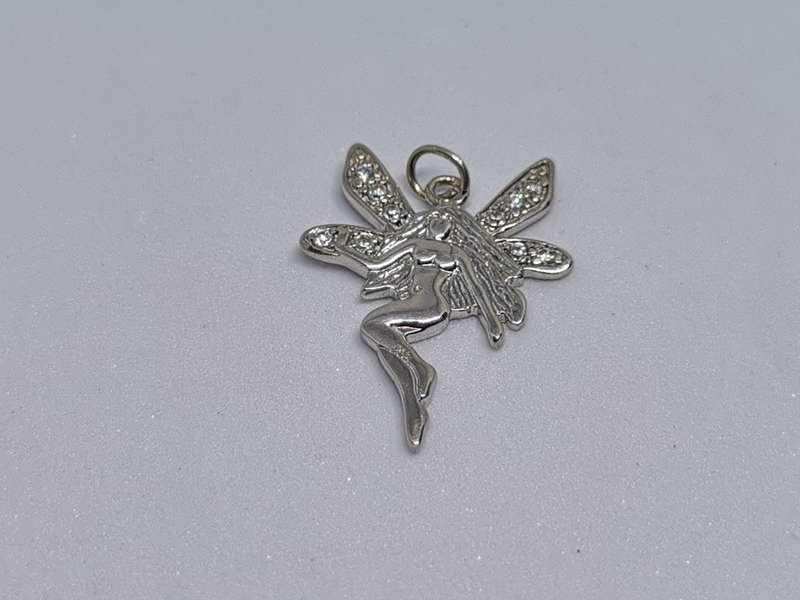 Silver Fairy Pendant