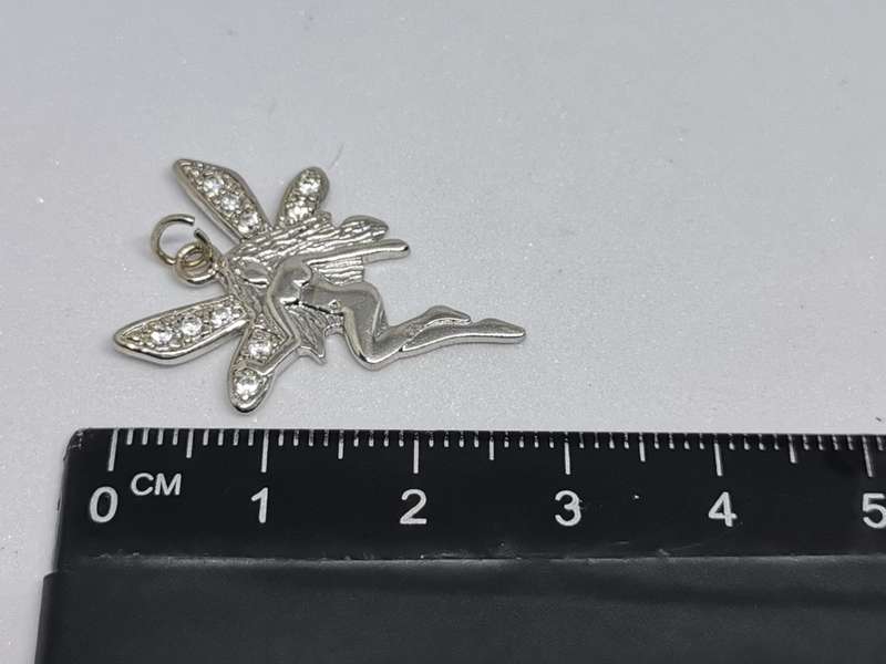 Silver Fairy Pendant