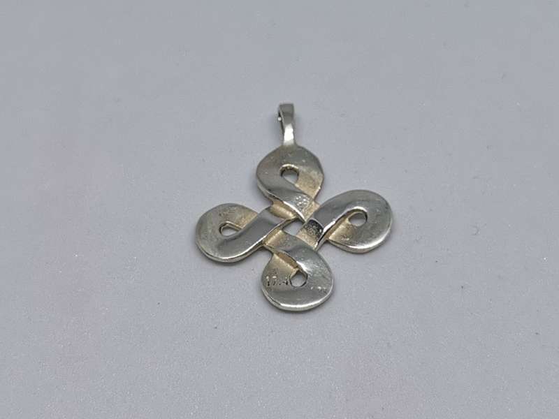 Silver Odin`s Heart Pendant