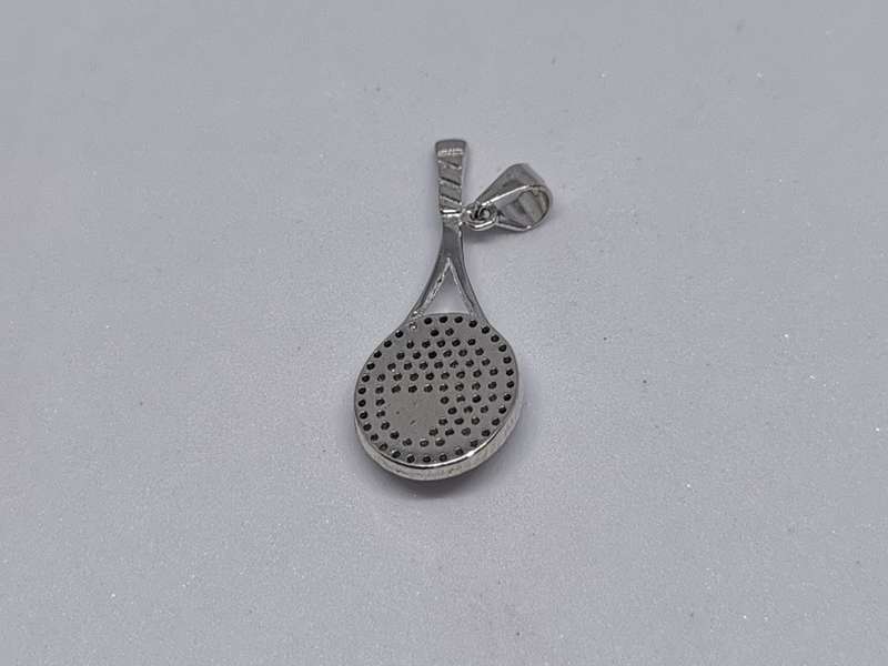 Silver Tennis Pendant