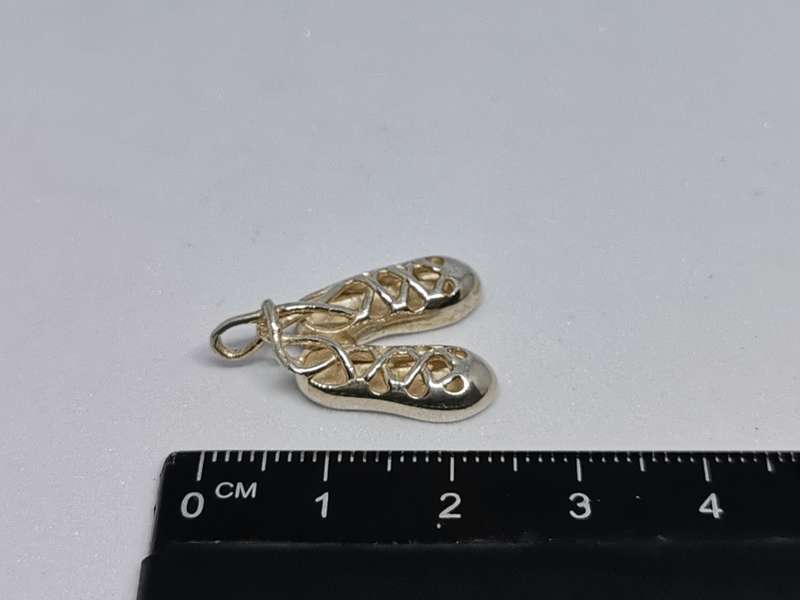 Silver Ballet Pendant