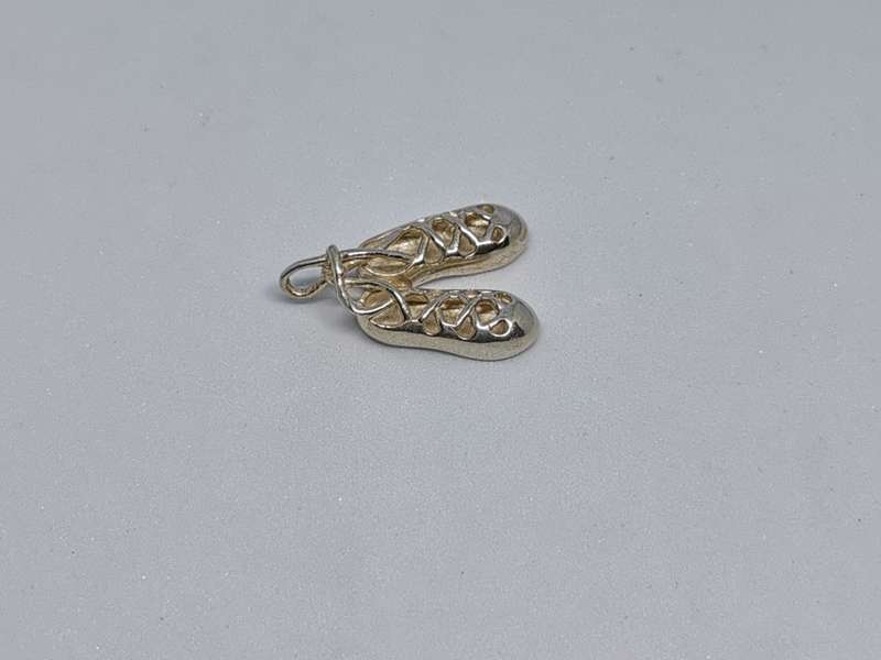 Silver Ballet Pendant
