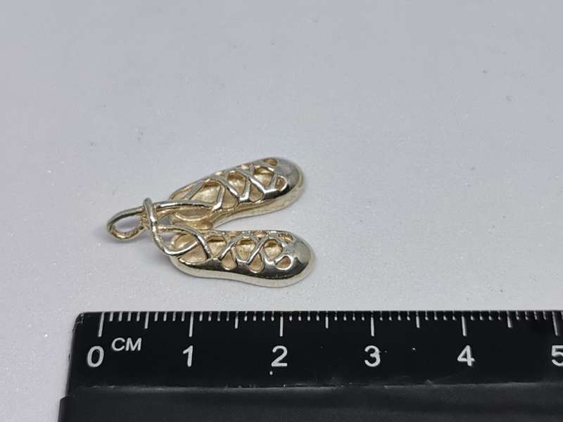 Silver Ballet Pendant