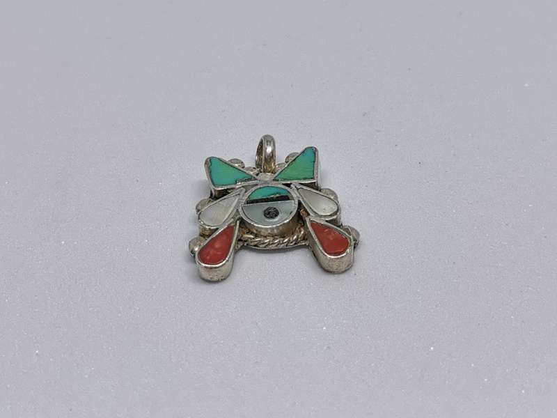 Silver Mayan Pendant