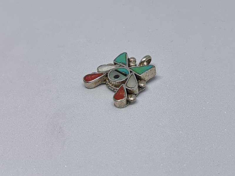 Silver Mayan Pendant