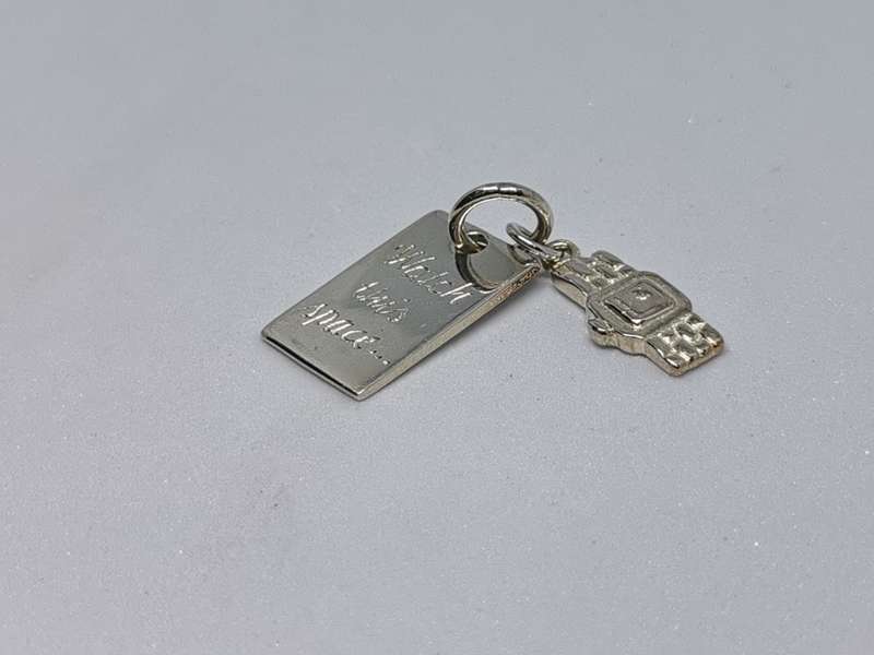 Quirky Silver Pendant