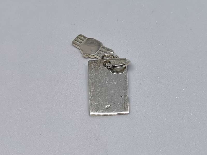 Quirky Silver Pendant