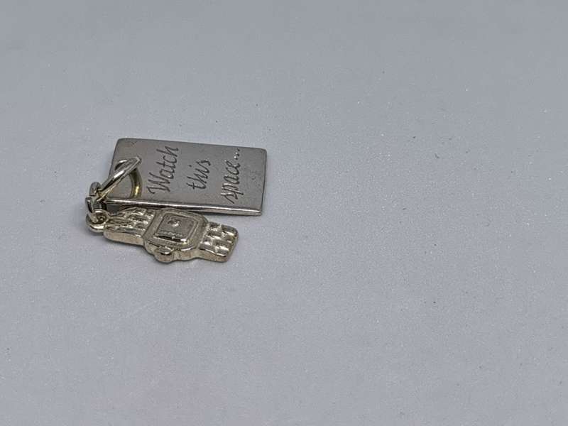 Quirky Silver Pendant