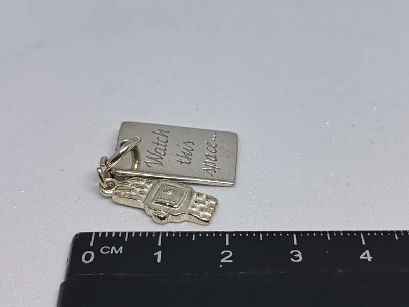 Quirky Silver Pendant